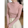 Cozy Women's Turtleneck Wool Pullover, Long-Sleeve Base Shirt for Winter Fashion