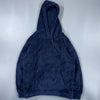Unisex Plush Hooded Pullover - Winter Warmth Hoodie - Navy Blue - Cozy & Stylish - Polyester - Sizes M to 4XL