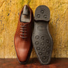 Sophisticated Men's Vintage Leather Lace-Up Shoes in Black or Brown - Durable, Elegant Design for Business or Casual Wear.