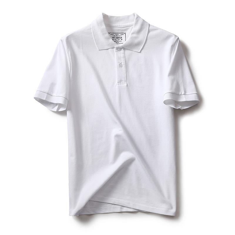 Men's Solid Color Short-sleeved T-shirt