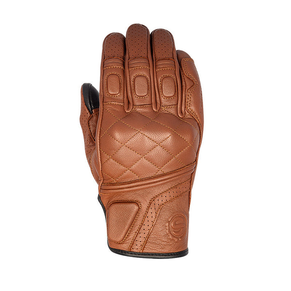 Premium Goat Leather Motorcycle Gloves in Black, Green, Brown - Touch Screen Ready - All-Weather, Durable, Men's Biking Gear