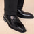 Men's Leather Shoes for Spring & Autumn, Versatile Style, High Wear Resistance, Square Toe, Rubber Sole, Sizes 38-45