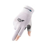 Unisex Cycling Gloves with Touchscreen - Sun Protection, Non-slip Grip - Polyester Fabric - Variety of Colors - S/M/L Sizes