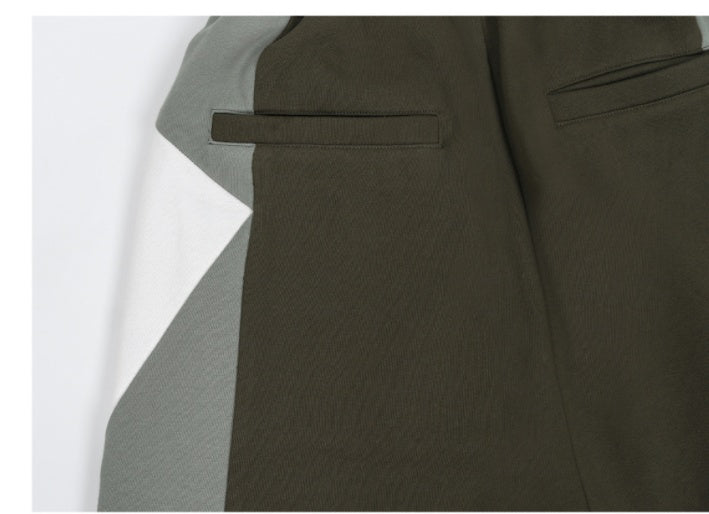 Heavy Industry Tri-color Stitching Military Green Loose Original