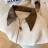 Cozy Style Elegant Cardigan Sweater in Red, Brown, Apricot, or Black. Sizes S-2XL. High-quality Polyester. Perfect for layering.