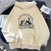 Stylish Aesthetic Women's Hoodie Japanese Gothic Style Polyester Pullover XS-XXL