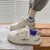 Women's Casual Shoes Purple and Khaki with Soft Rubber Sole, Front Lace-Up | Size 35-40 | Fashionable and Comfortable Footwear
