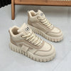 High-Top Women's Sneakers with Fleece Lining in Brushed Khaki