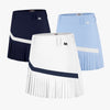Women's High-Performance Sport Skirt with Built-In Leggings in Navy Blue