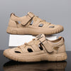Breathable Anti-Slip Mesh Wading Sandals for Men - Gray.
